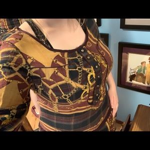 Ecoté blouse/mini dress